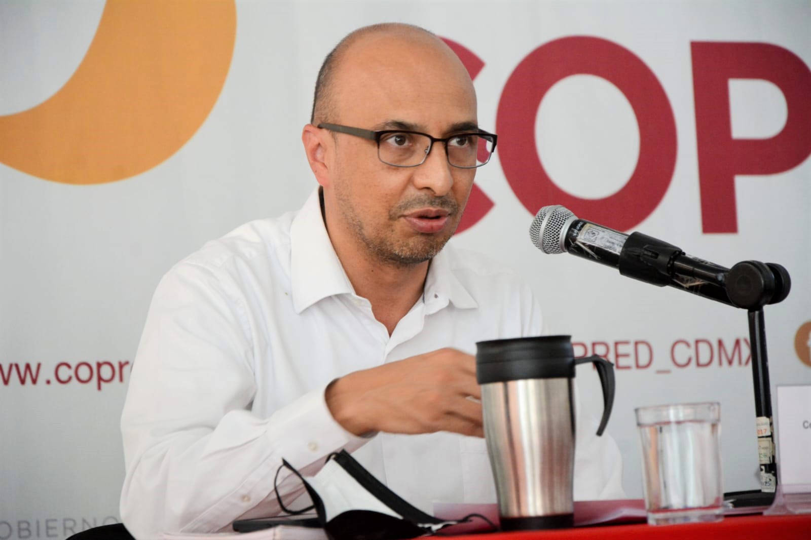 Alfonso García Castillo, Coordinador de Atención y Educación del COPRED