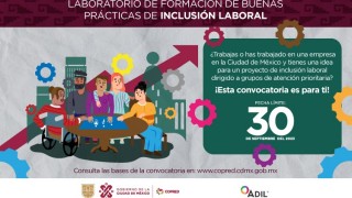 Banner del Laboratorio de Formación de Buena Practicas de Inclusión Laboral