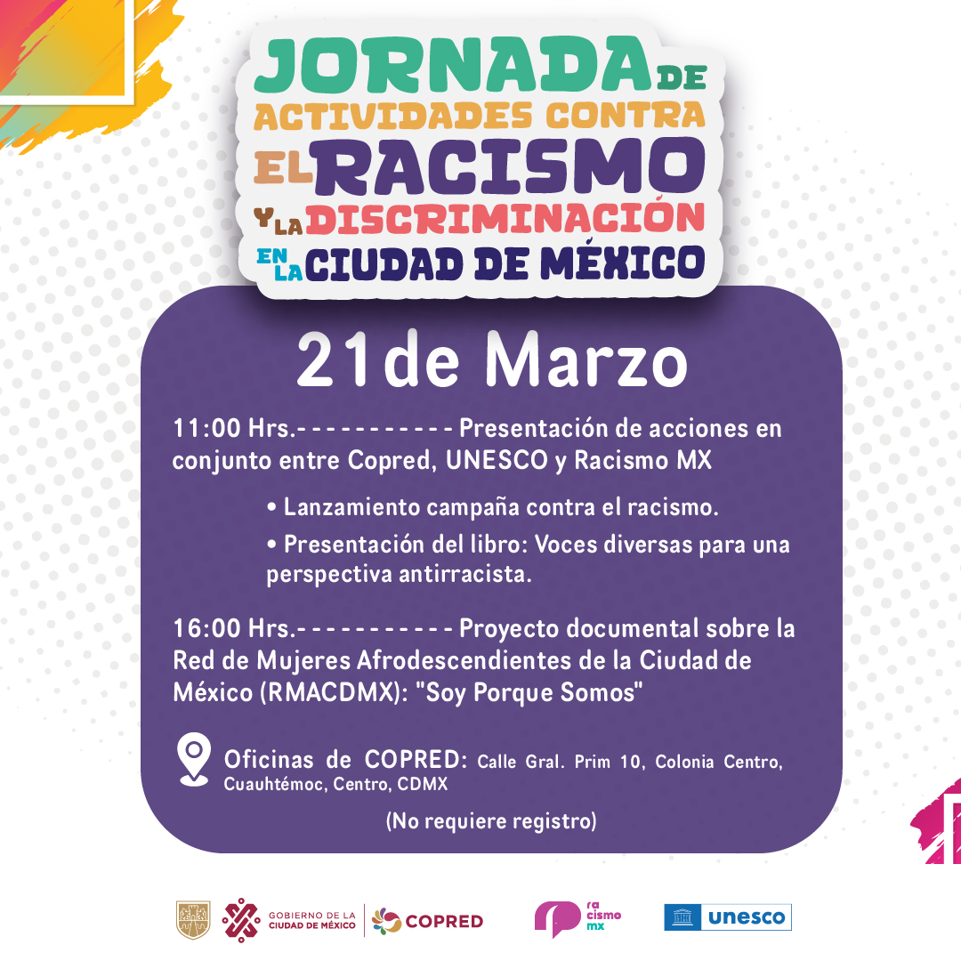 Banner de las actividades del día 21 de las jornadas